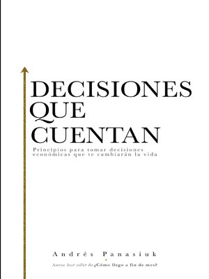 cover image of Decisiones que cuentan